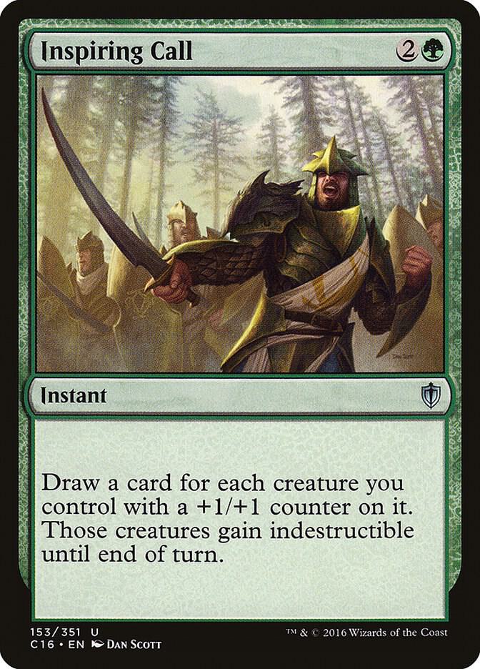 Inspiring Call 153 card
