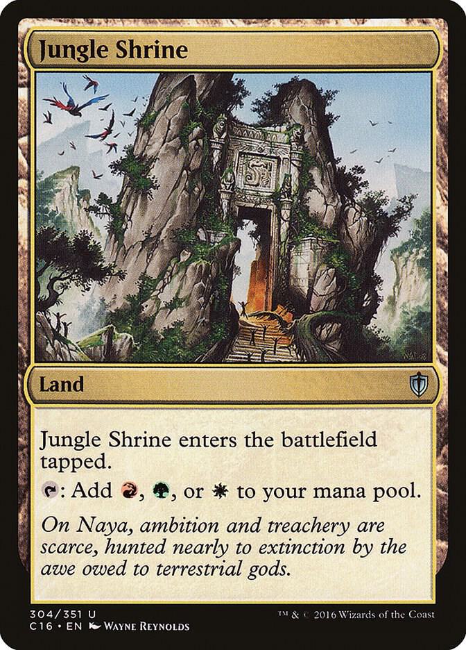 Jungle Shrine 304 card