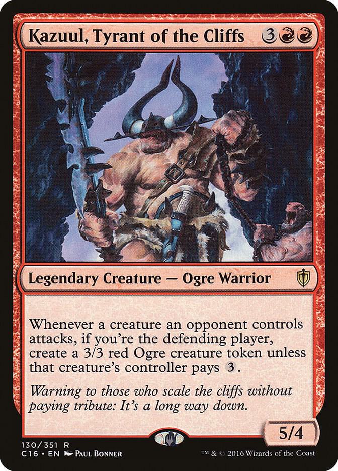 Kazuul, Tyrant of the Cliffs 130 card