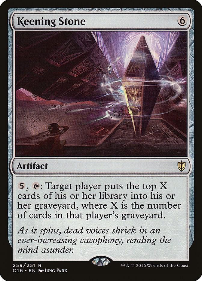 Keening Stone 259 card