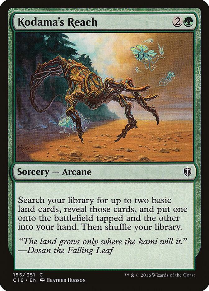 Kodama's Reach 155 card