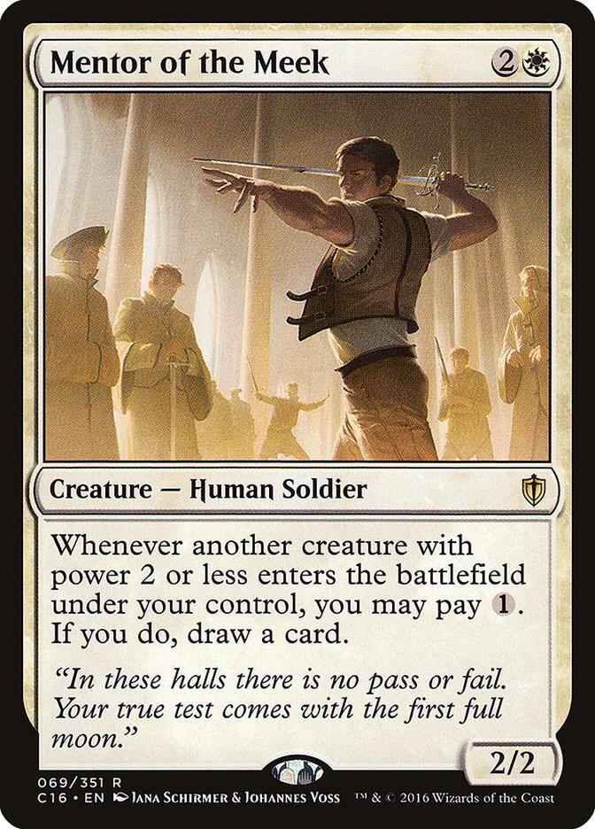 Mentor of the Meek 69 card
