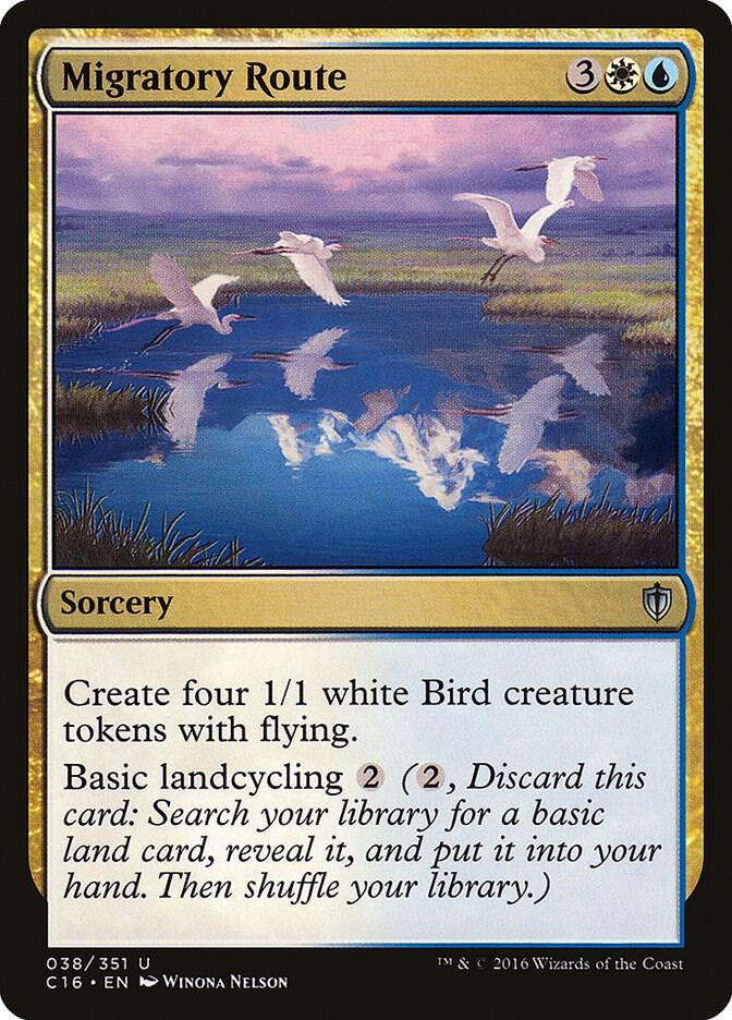 Migratory Route 38 card