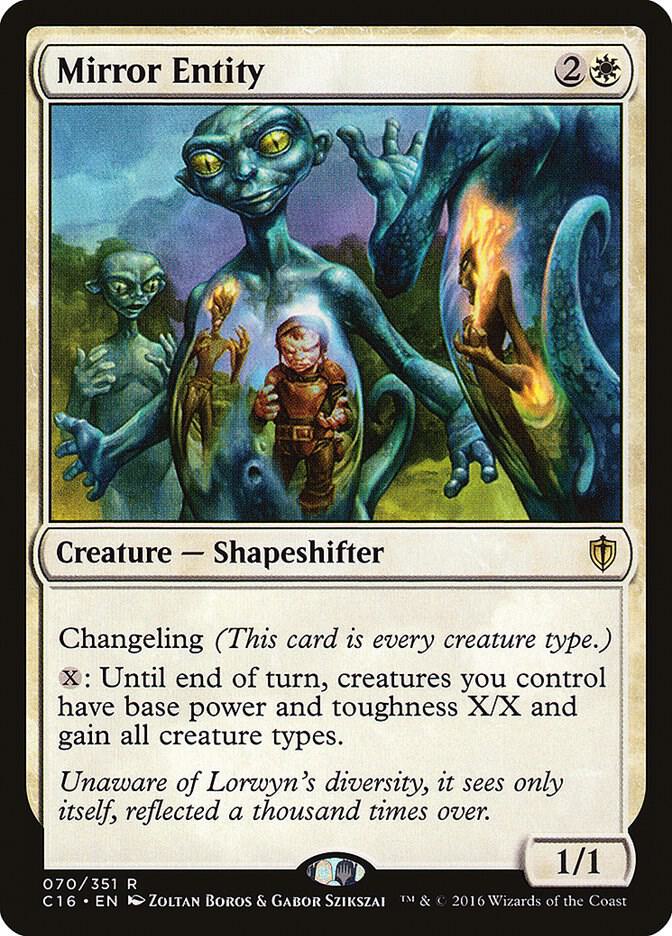 Mirror Entity 70 card
