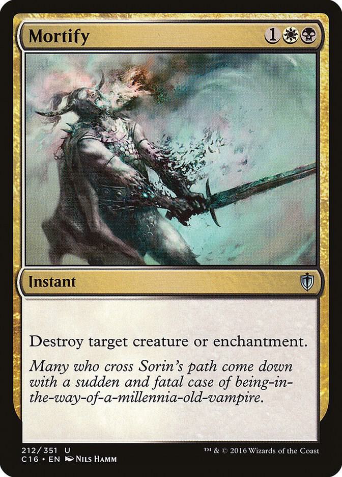 Mortify 212 card