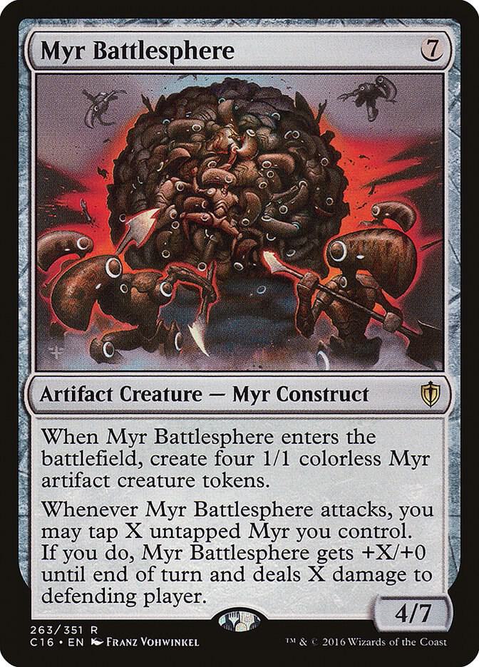Myr Battlesphere 263 card