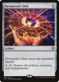 Nevinyrral's Disk - Commander 2016 - Magic: The Gathering card