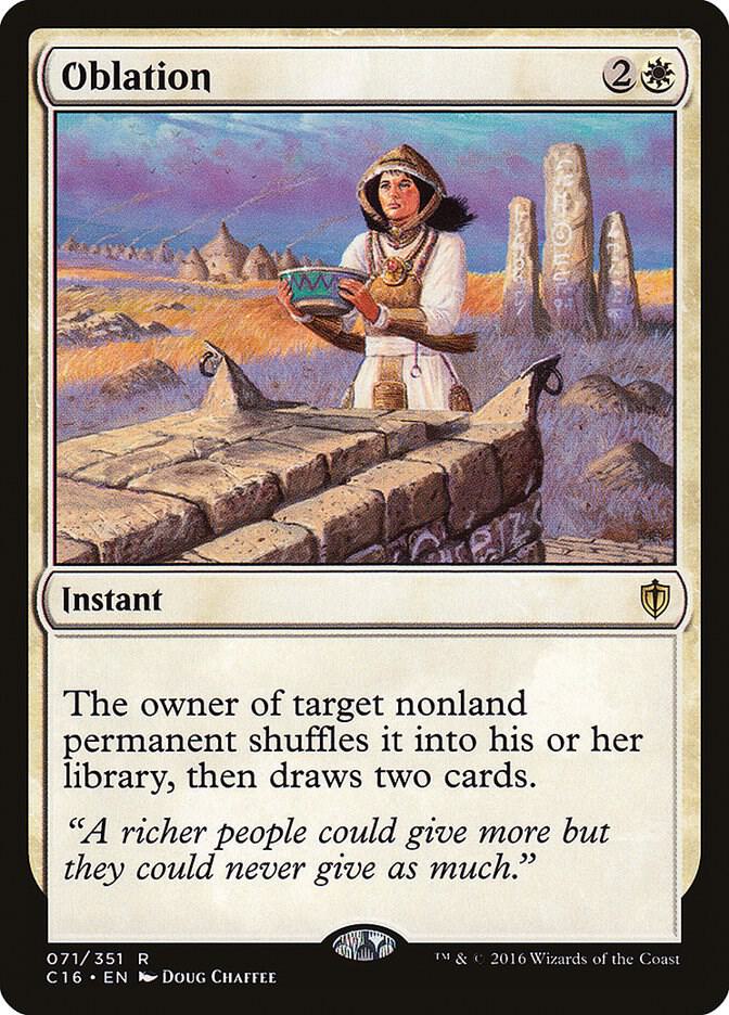 Oblation 71 card