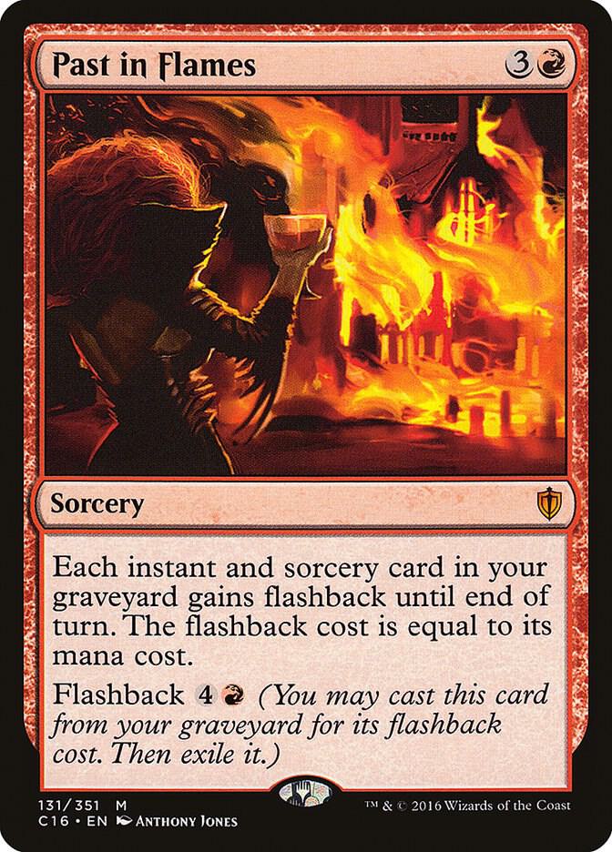 Past in Flames 131 card