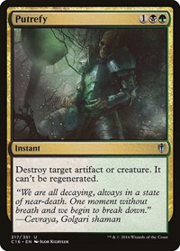 Putrefy - Commander 2016 - Magic: The Gathering card