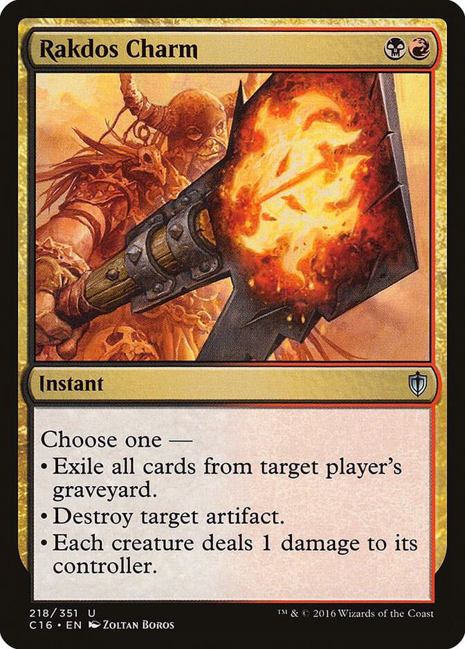 Rakdos Charm 218 card