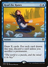 Read the Runes - Commander 2016 - Magic: The Gathering card
