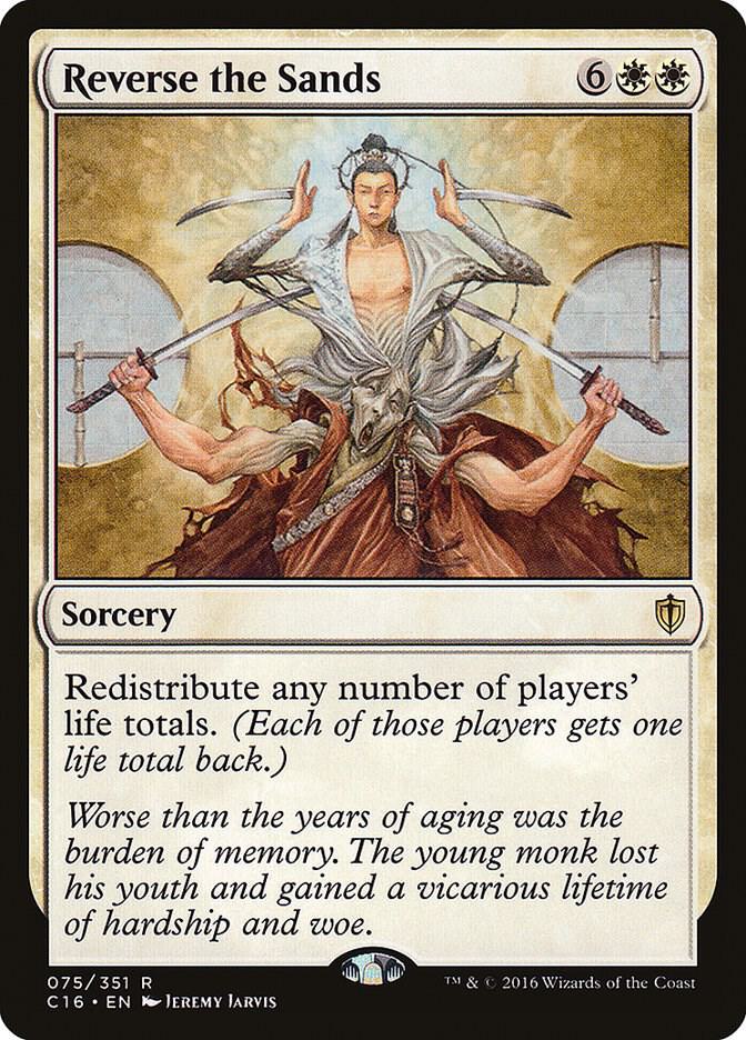 Reverse the Sands 75 card