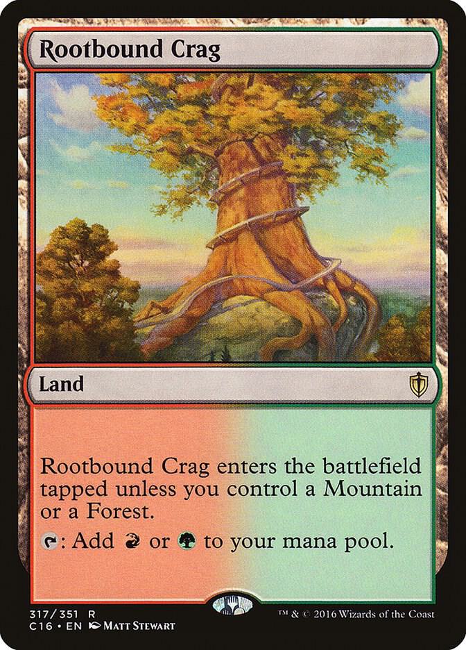 Rootbound Crag 317 card