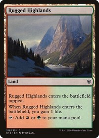 Rugged Highlands (Commander 2016)