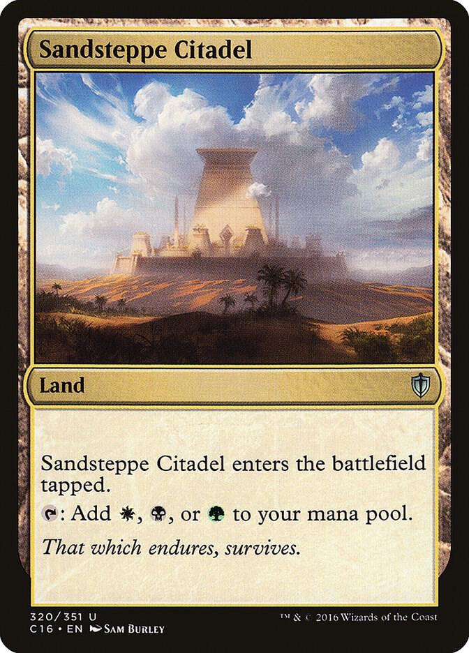 Sandsteppe Citadel 320 card