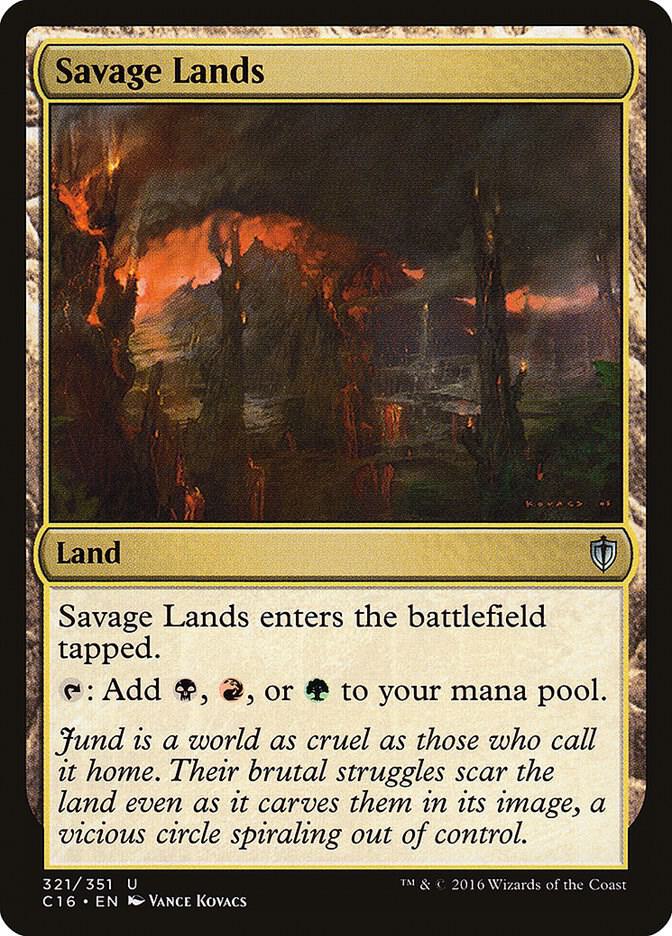 Savage Lands 321 card