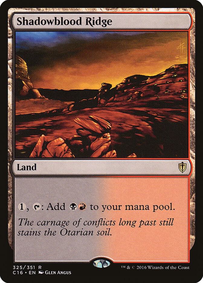 Shadowblood Ridge 325 card