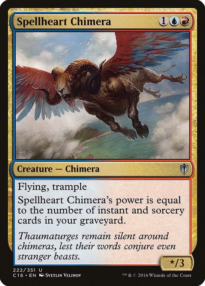 Spellheart Chimera 222 card