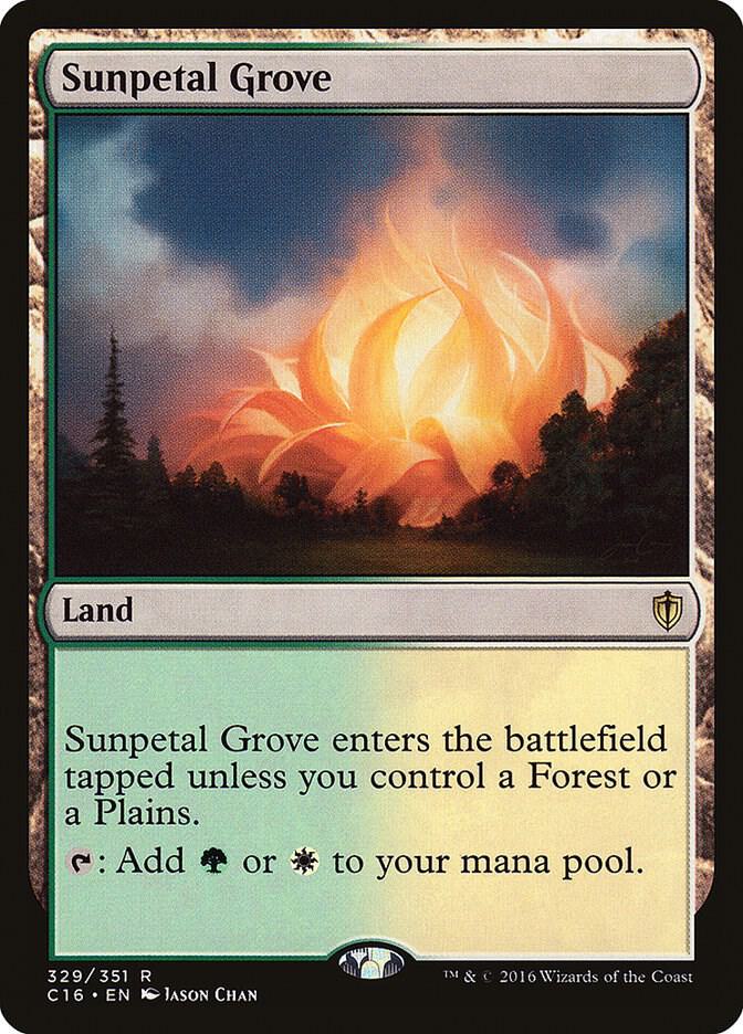 Sunpetal Grove 329 card