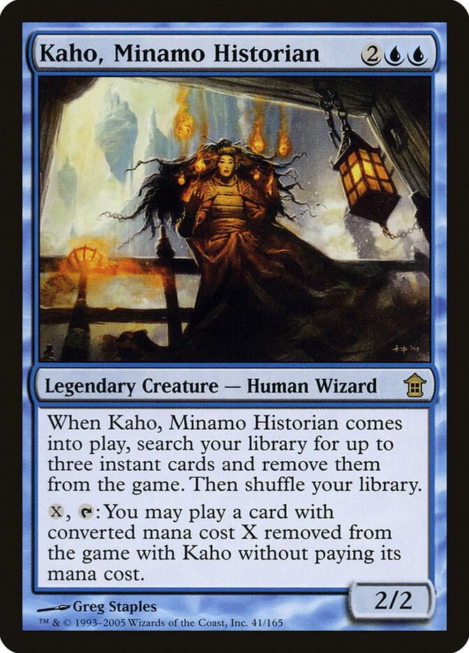 Kaho, Minamo Historian - Saviors of Kamigawa - Magic: The
