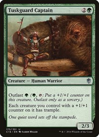Tuskguard Captain - Commander 2016 - Magic: The Gathering card