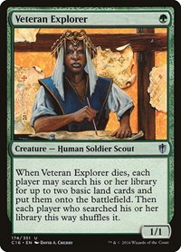 Veteran Explorer - Commander 2016 - Magic: The Gathering card