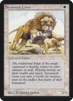 Savannah Lions - Alpha Edition - Magic: The Gathering - TCGplayer.com