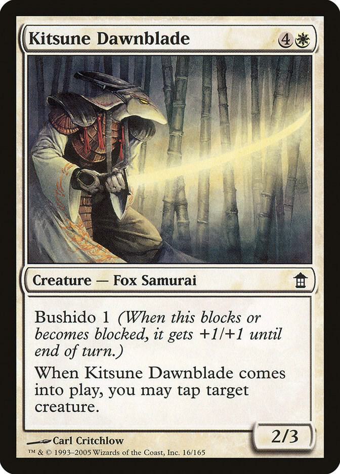 Kitsune Dawnblade 16 card