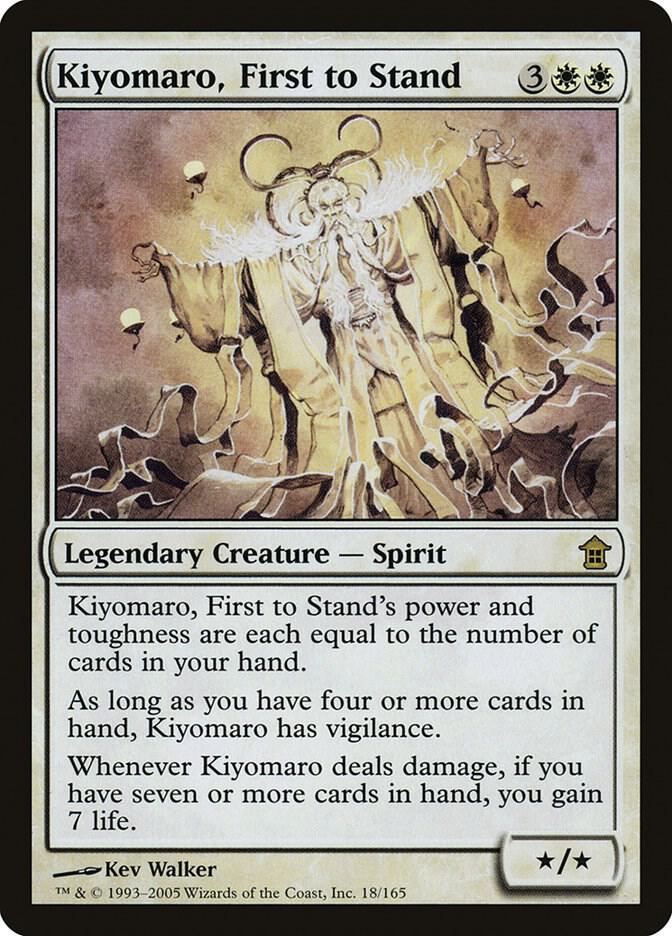 Kiyomaro, First to Stand 18 card