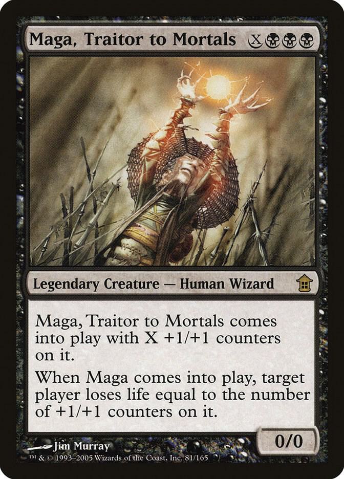 Maga, Traitor to Mortals - Saviors of Kamigawa - Magic: The Gathering