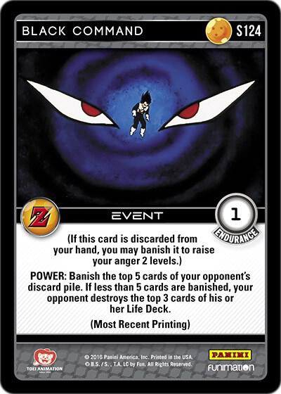 即日発送❗️ブラックホールくじ林桃加選手カード Black Command - Panini: Awakening - Dragon Ball Z TCG - TCGplayer.com