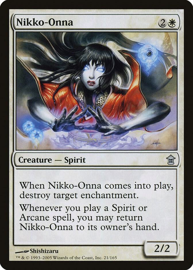 Nikko-Onna 21 card