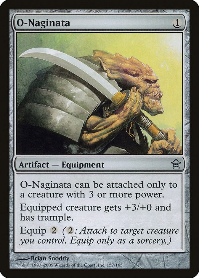 O-Naginata 157 card