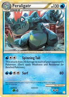 Feraligatr - 20/123 (Cosmos Holo) 020/123 from Deck Exclusives