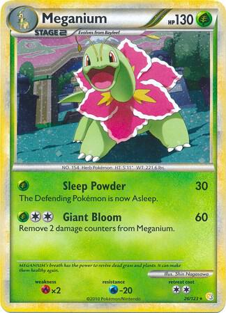 Meganium - 26/123 (Cosmos Holo) 026/123 from Deck Exclusives