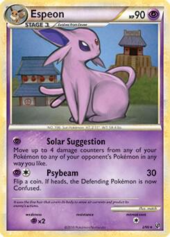 Espeon - 2/90 (HGSS Undaunted) 002/090 from Deck Exclusives