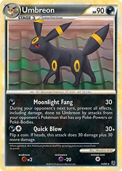Umbreon 010/090 from Deck Exclusives