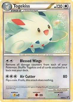 Togekiss - 9/90 (HGSS Undaunted) 009/090 from Deck Exclusives