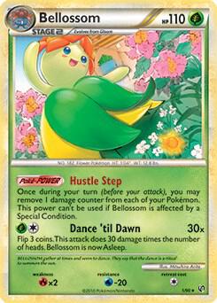 Bellossom - 1/90 (HGSS Undaunted) 001/090 from Deck Exclusives