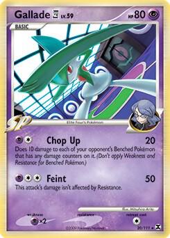Gallade E4 - 20/111 (DPPt Rising Rivals) 020/111 from Deck Exclusives