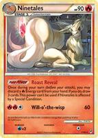 Ninetales #17 from Pokemon Call of Legends