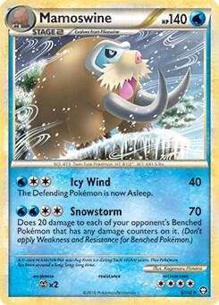 Mamoswine - 5/102 (Cracked Ice Holo) 005/102 from Deck Exclusives