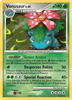 Venusaur (DPPt Supreme Victors) 013/147 from Deck Exclusives