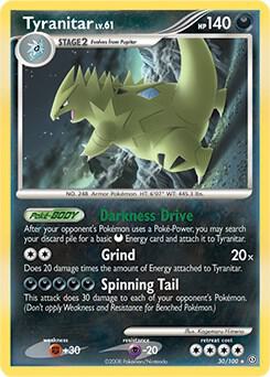 Tyranitar - 30/100 (DP Stormfront) 030/100 from Deck Exclusives