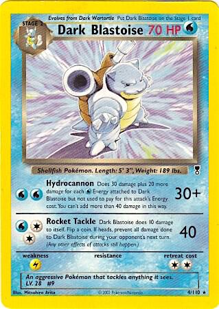 Dark Blastoise - 4/110 (WotC Legendary Collection) 004/110 from Deck Exclusives