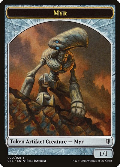 Myr // Bird (002) Double-Sided Token