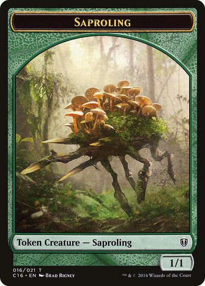 Saproling (016) // Saproling (017) Double-Sided Token