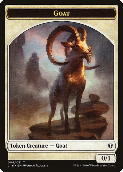 Goat // Thopter Double-Sided Token