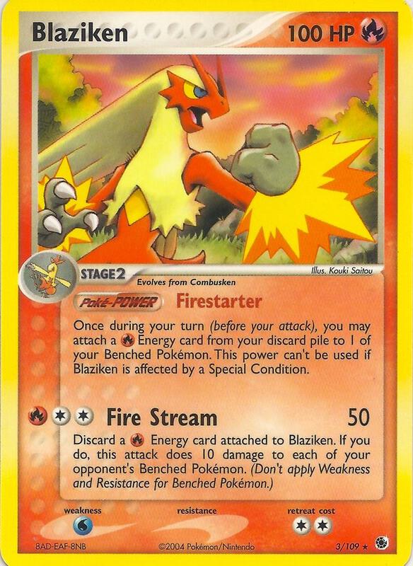 Blaziken 3 from EX Battle Stadium